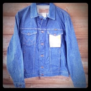 Wrangler Cowboy Cut Unlined Denim Jean Jacket